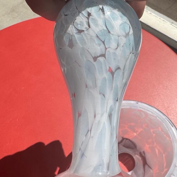 Royal Limited white Crystal Pedestal fairy light Votive Candle Lamp 8.5” Tall - Picture 5 of 15